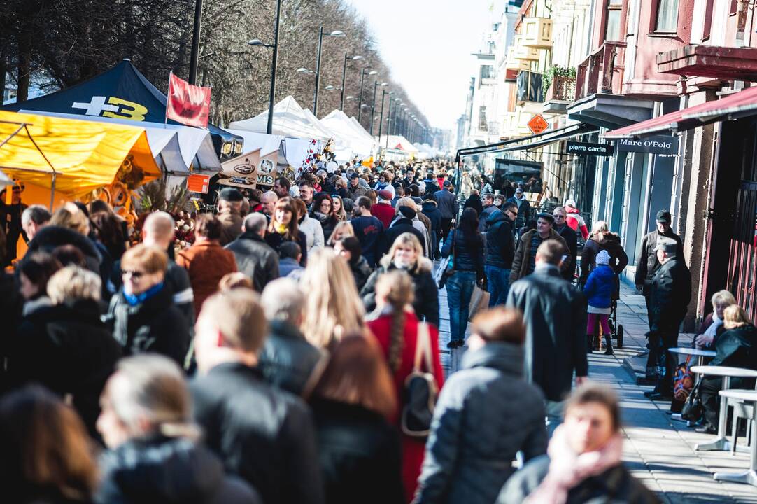 Kazimiero mugė jau šurmuliuoja Kauno centre
