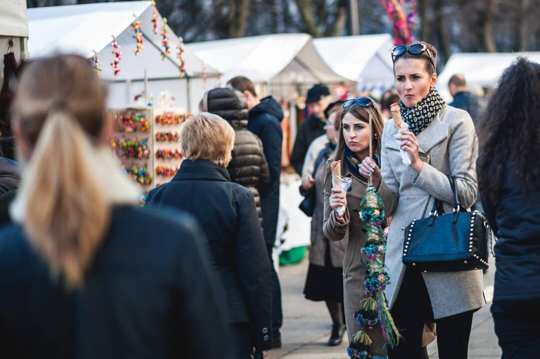 Kazimiero mugė jau šurmuliuoja Kauno centre