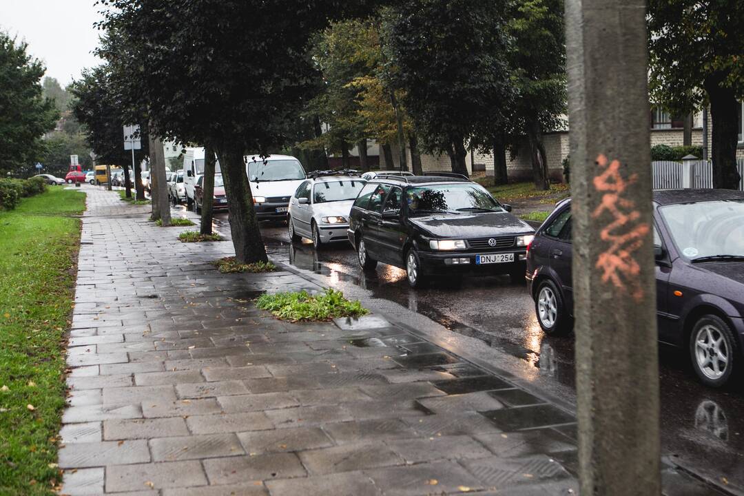 A. Baranausko gatvėje – keturių automobilių avarija