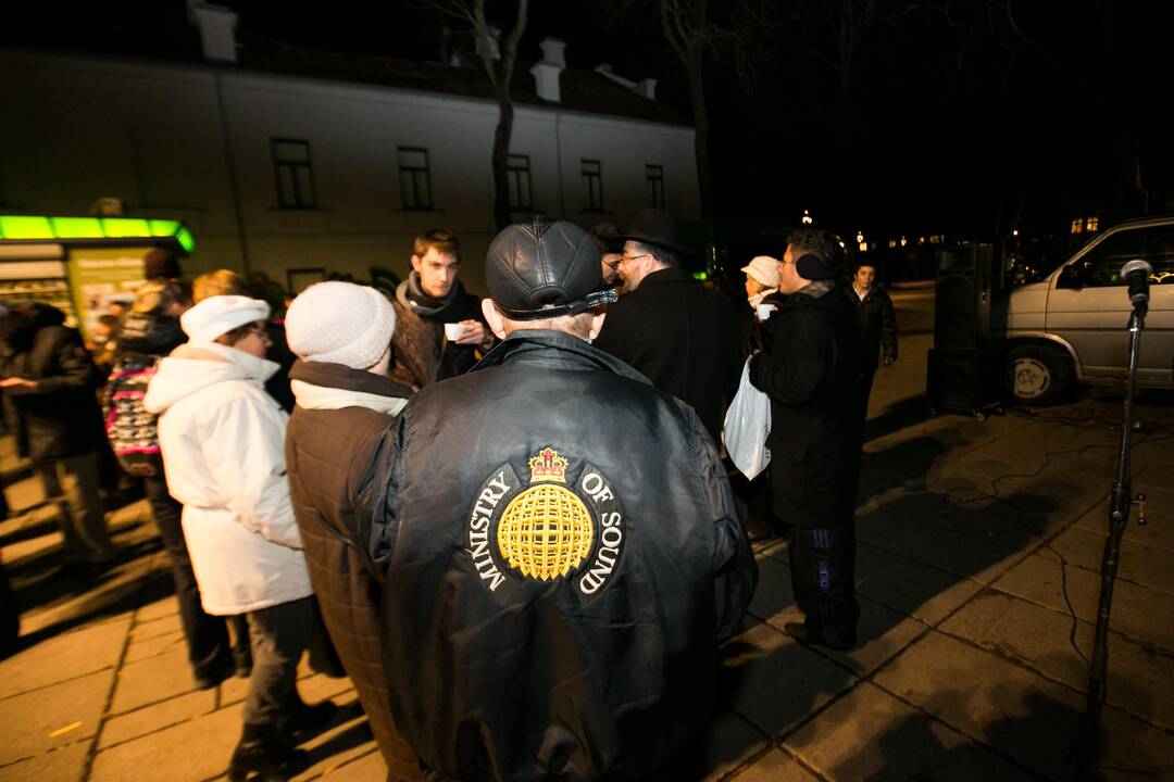 Menoros įžiebimas Kaune