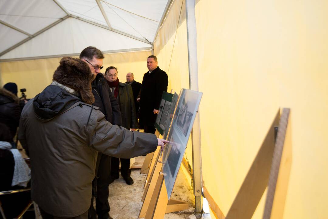 Premjeras A. Butkevičius lankėsi prie Panemunės tilto