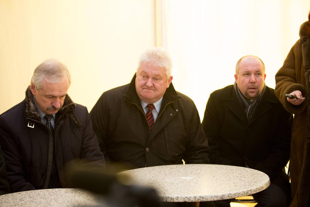 Premjeras A. Butkevičius lankėsi prie Panemunės tilto