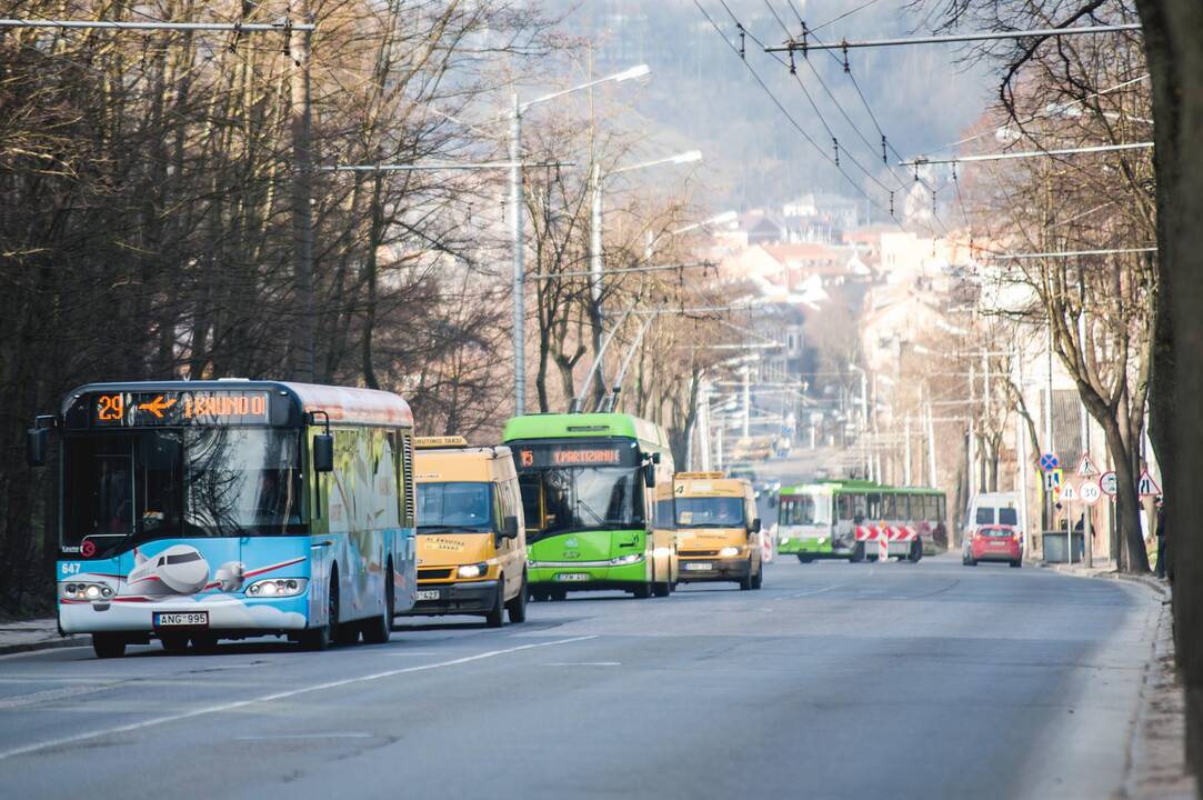 Uždaryta Savanorių prospekto įkalnė