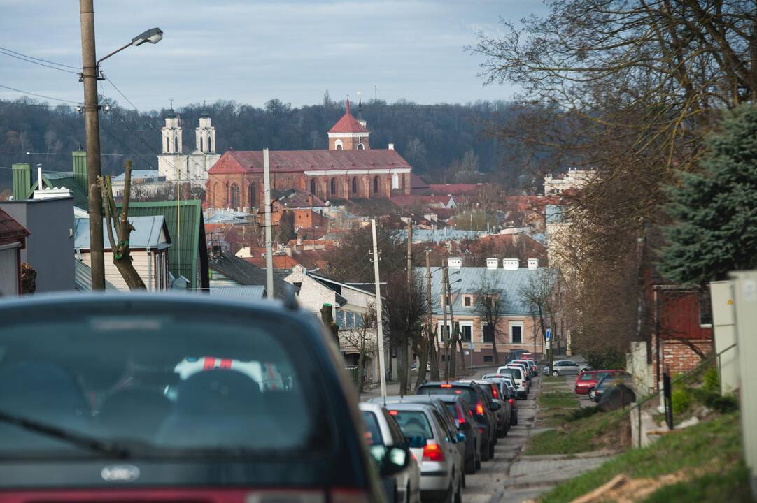 Uždaryta Savanorių prospekto įkalnė