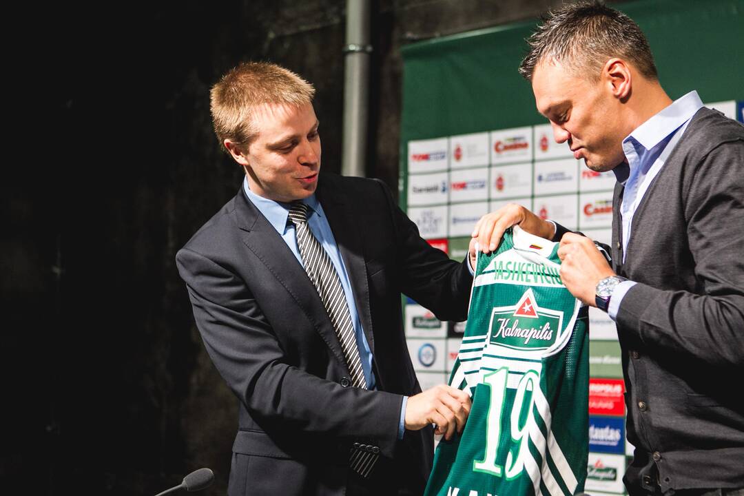 Š. Jasikevičius prisijungė prie Kauno „Žalgirio“