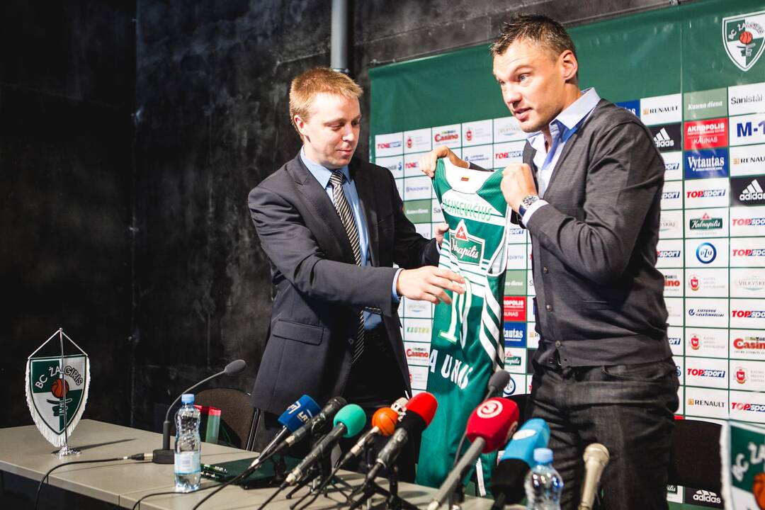 Š. Jasikevičius prisijungė prie Kauno „Žalgirio“