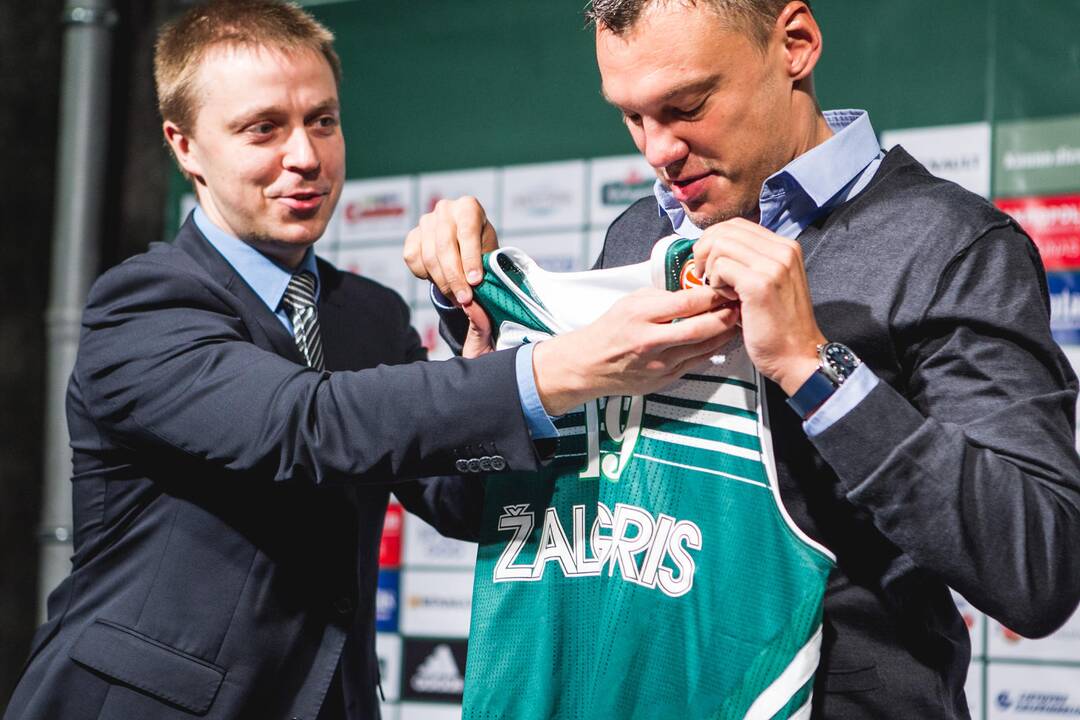 Š. Jasikevičius prisijungė prie Kauno „Žalgirio“