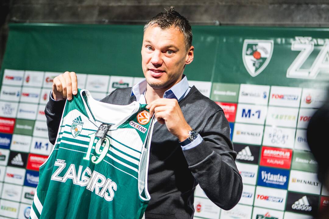 Š. Jasikevičius prisijungė prie Kauno „Žalgirio“