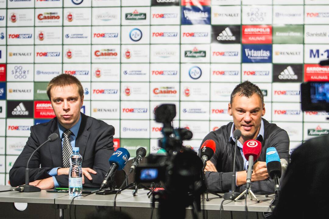 Š. Jasikevičius prisijungė prie Kauno „Žalgirio“