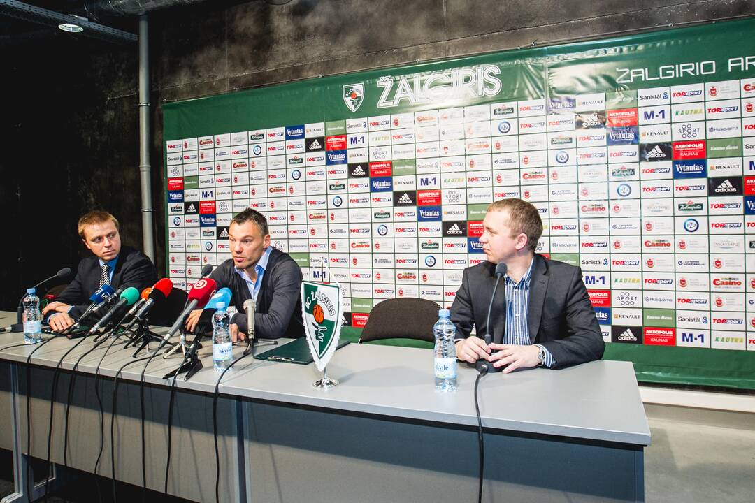 Š. Jasikevičius prisijungė prie Kauno „Žalgirio“