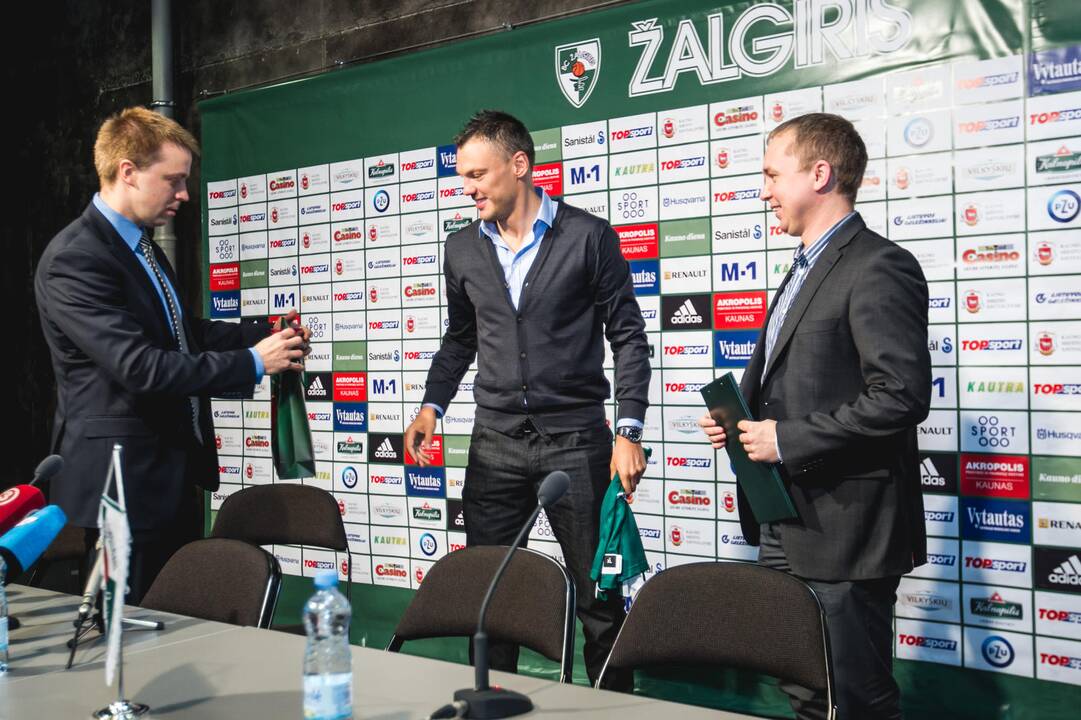 Š. Jasikevičius prisijungė prie Kauno „Žalgirio“
