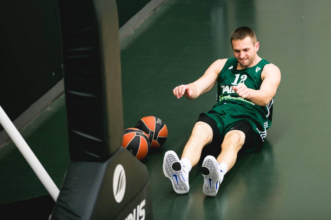 „Žalgirio“ treniruotė prie susitikimą su Krosnodaro "Lokomotiv-Kuban"