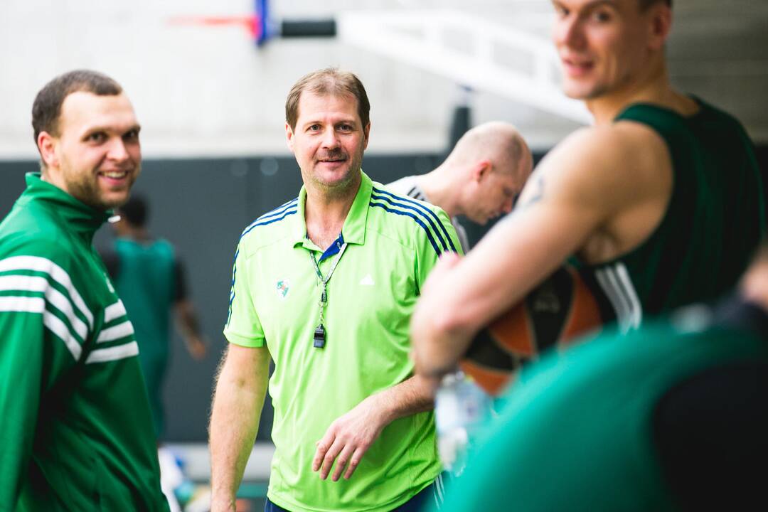 „Žalgirio“ treniruotė prie susitikimą su Krosnodaro "Lokomotiv-Kuban"
