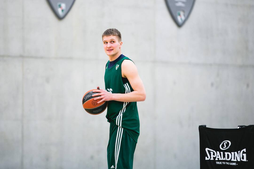„Žalgirio“ treniruotė prie susitikimą su Krosnodaro "Lokomotiv-Kuban"