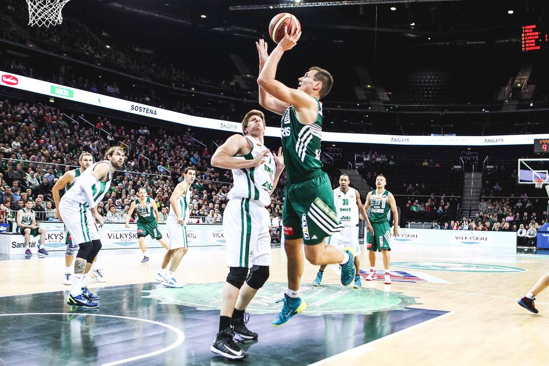 Kauno "Žalgiris" nepasipriešino Kazanės "Uniks"