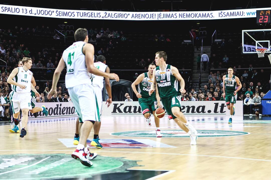Kauno "Žalgiris" nepasipriešino Kazanės "Uniks"