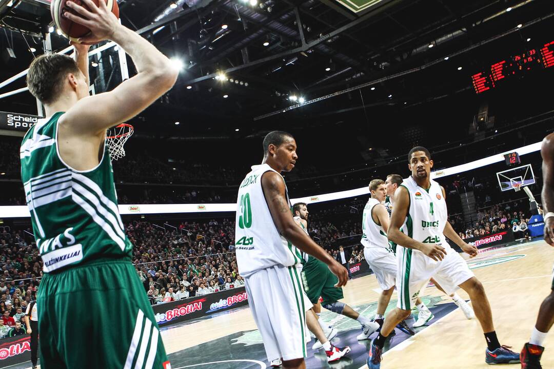Kauno "Žalgiris" nepasipriešino Kazanės "Uniks"
