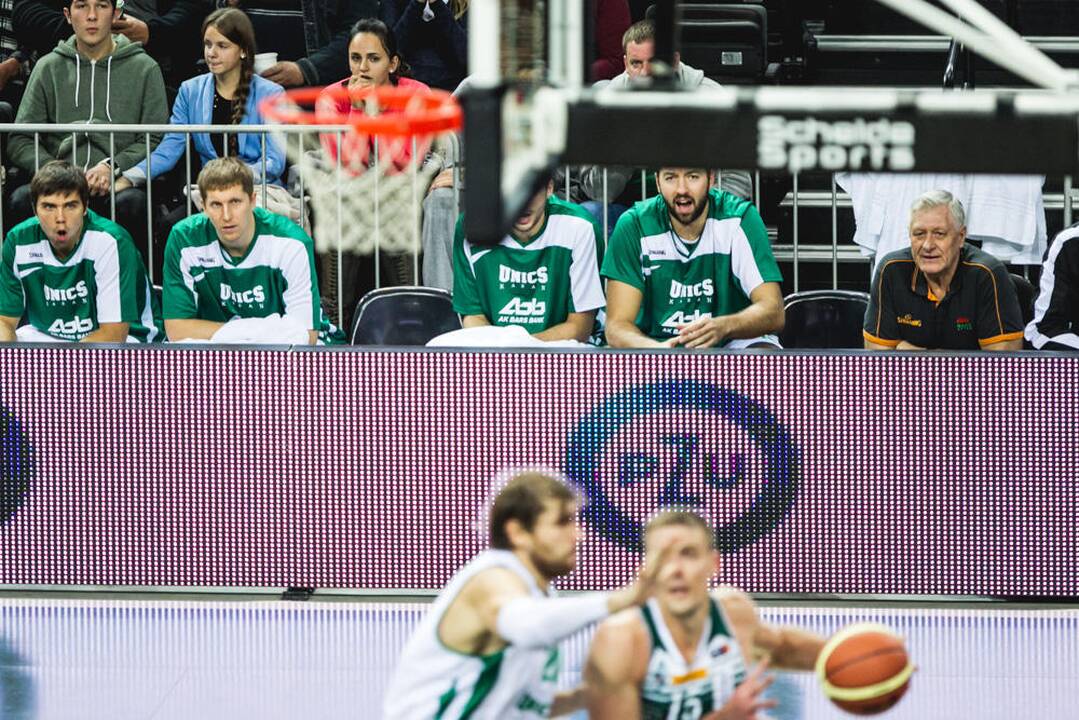 Kauno "Žalgiris" nepasipriešino Kazanės "Uniks"