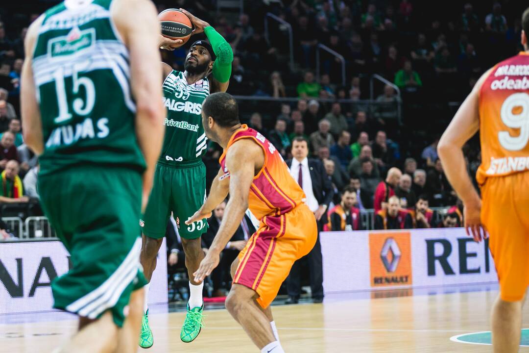 Eurolyga: Kauno „Žalgiris“ - Stambulo „Galatasaray“