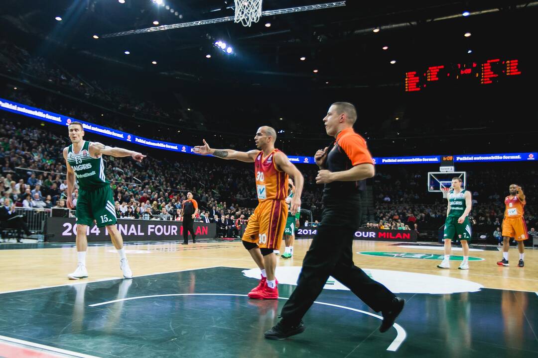 Eurolyga: Kauno „Žalgiris“ - Stambulo „Galatasaray“