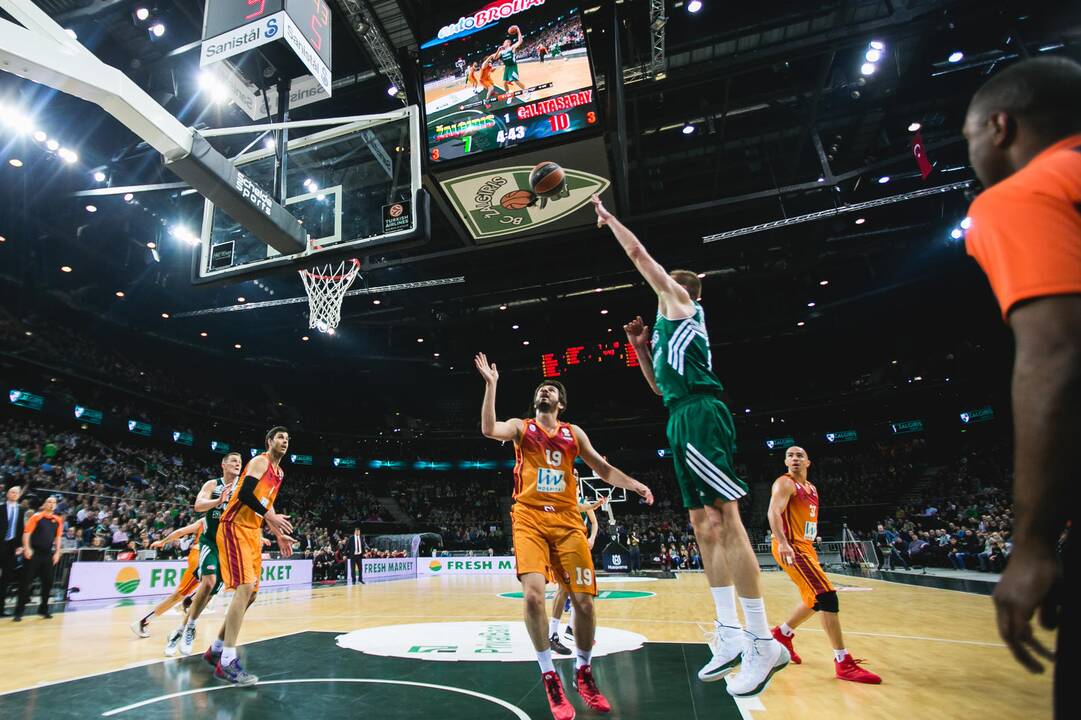 Eurolyga: Kauno „Žalgiris“ - Stambulo „Galatasaray“