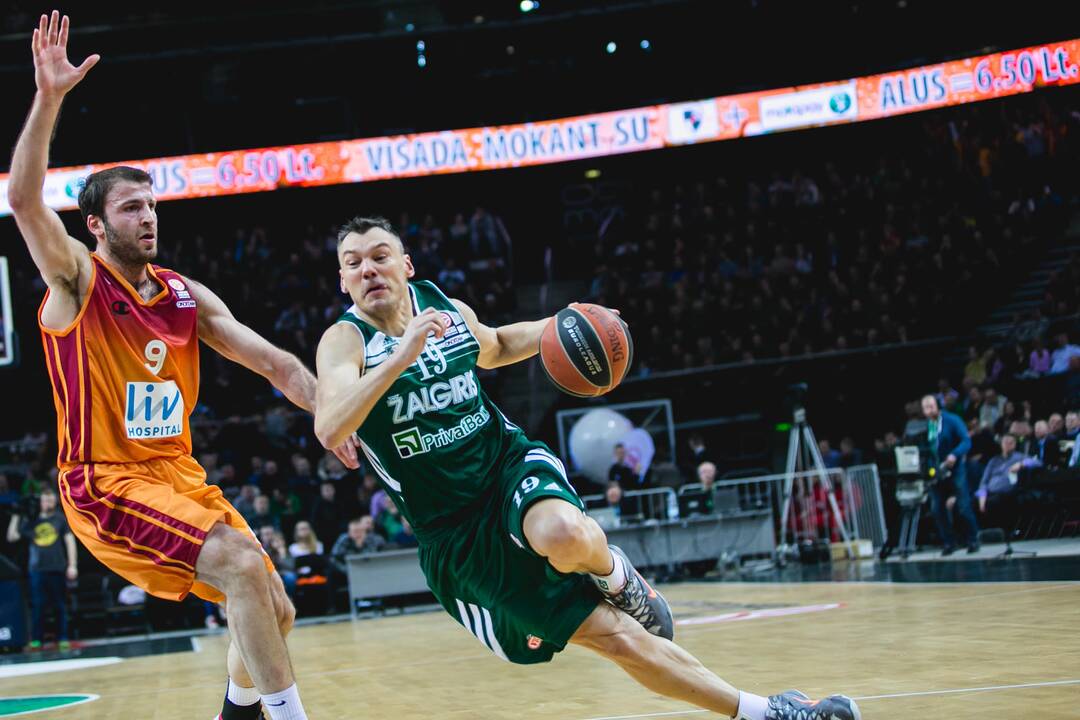 Eurolyga: Kauno „Žalgiris“ - Stambulo „Galatasaray“