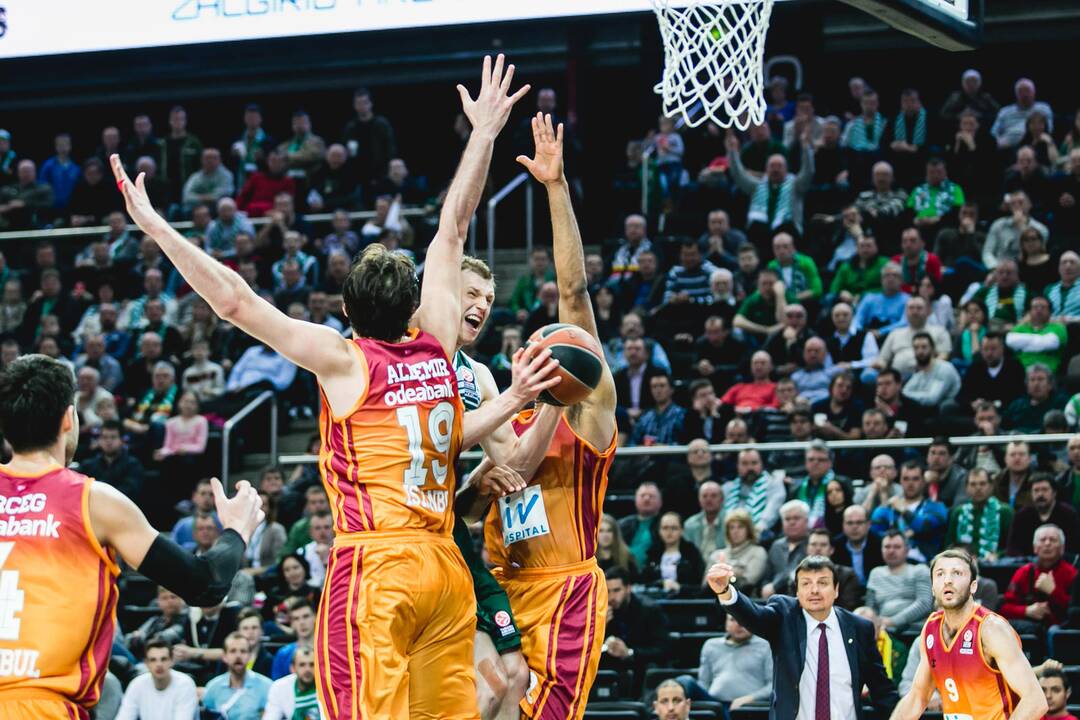 Eurolyga: Kauno „Žalgiris“ - Stambulo „Galatasaray“