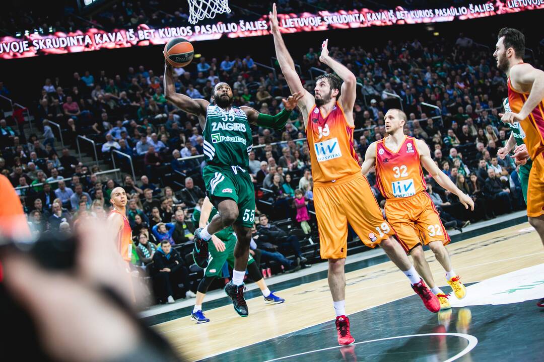 Eurolyga: Kauno „Žalgiris“ - Stambulo „Galatasaray“