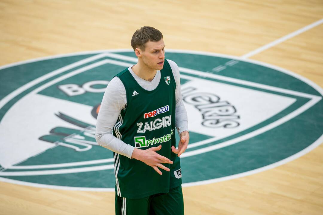 „Žalgirio“ treniruotė prieš susitikimą su Stambulo „Galatasaray“