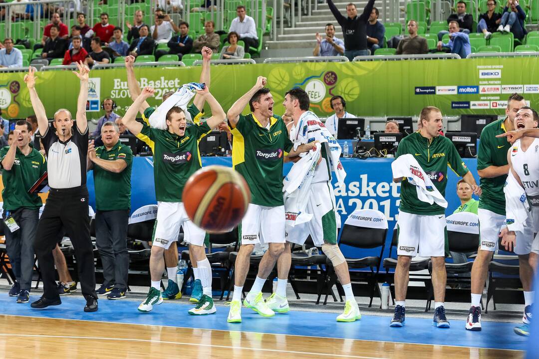 Eurobasket: Lietuva - Prancūzija