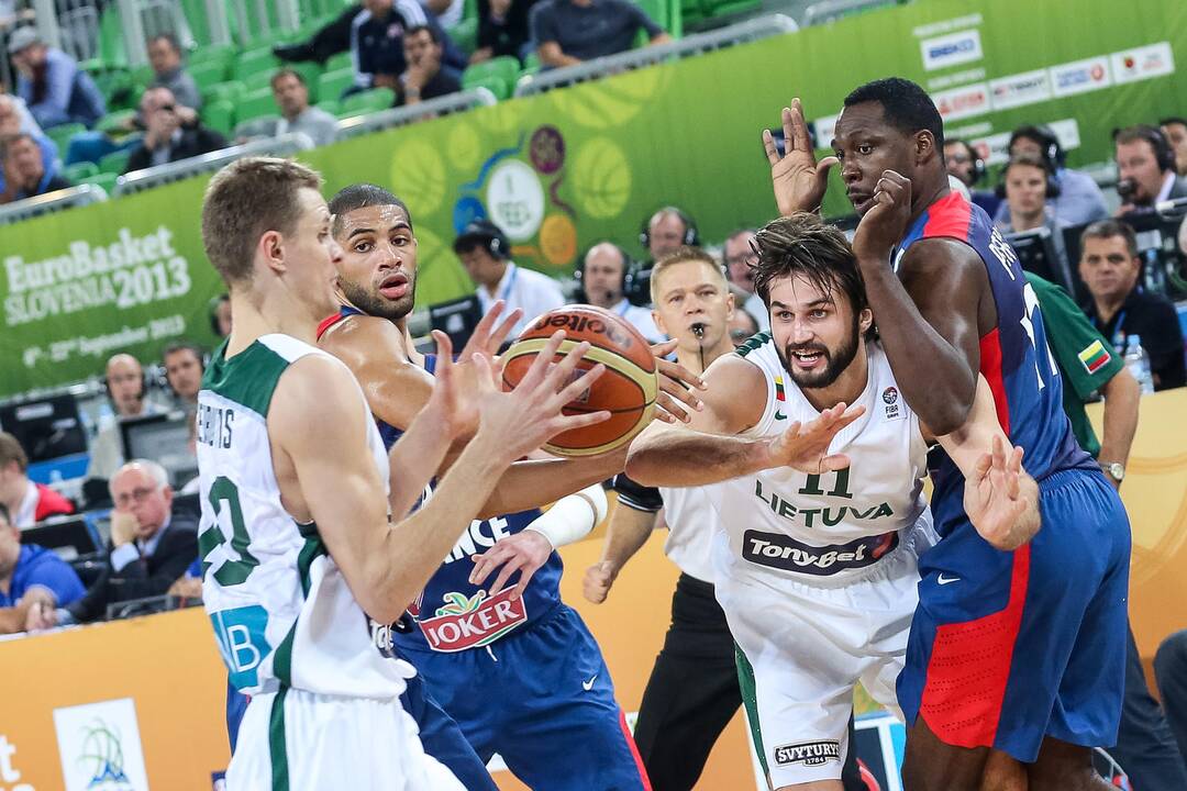 Eurobasket: Lietuva - Prancūzija