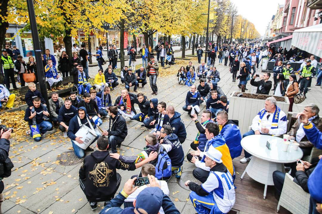 Kauno centre - bosnių sirgalių oazė