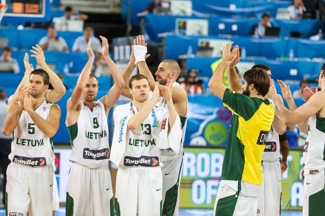 „Eurobasket“: Lietuva - Belgija