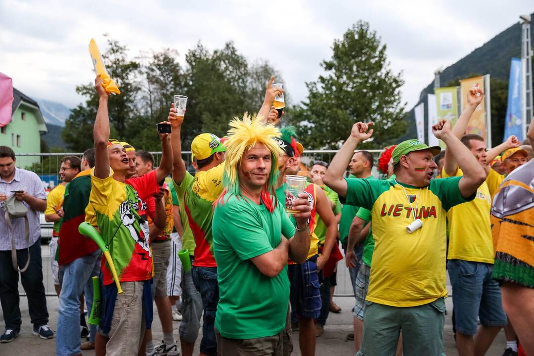 Eurobasket: Lietuva - Serbija