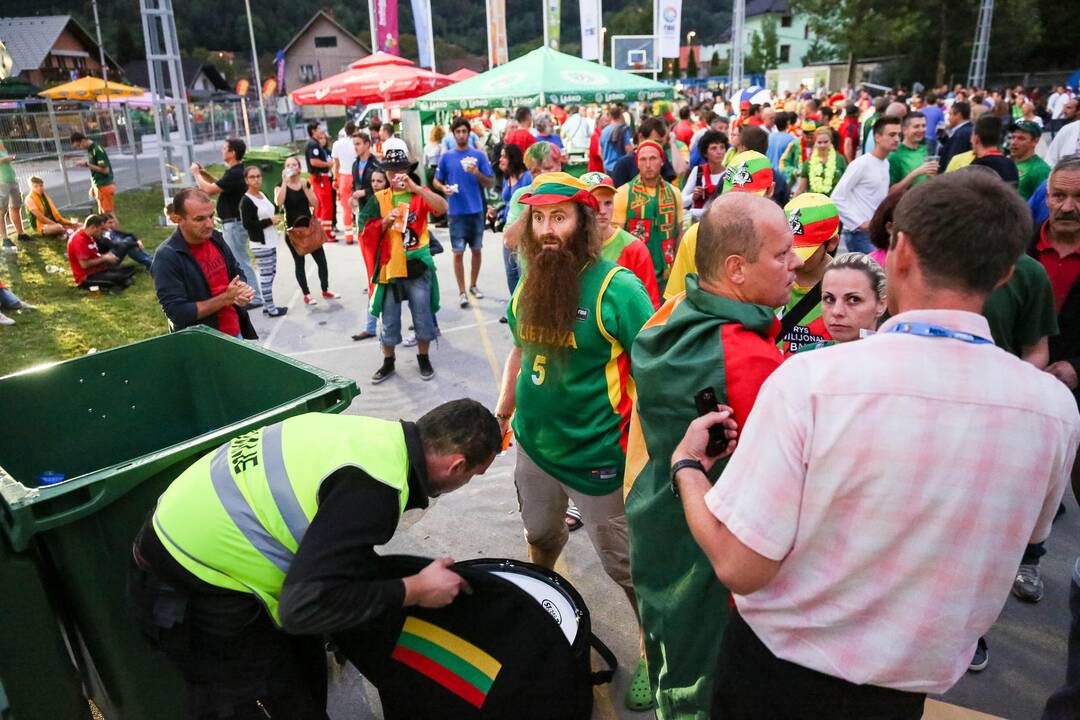 Eurobasket: Lietuva - Serbija