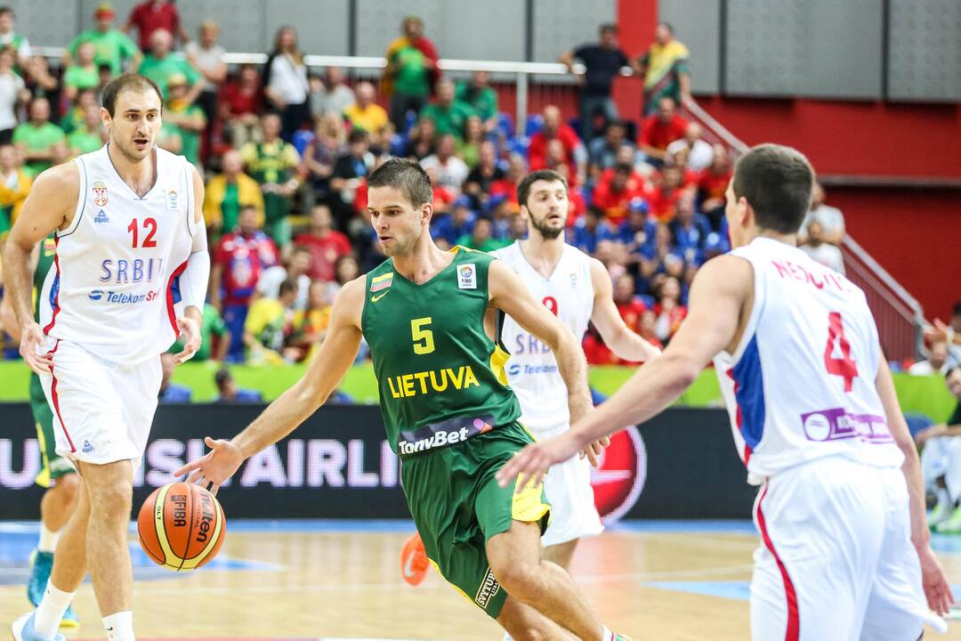 Eurobasket: Lietuva - Serbija