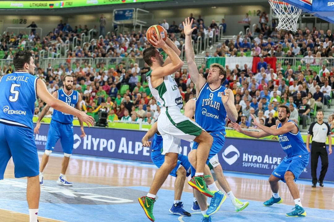 "Eurobasket": Lietuva - Italija