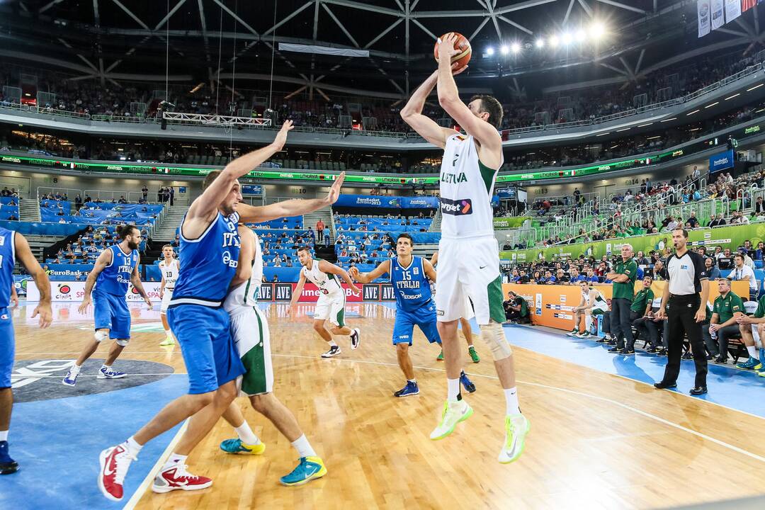 "Eurobasket": Lietuva - Italija