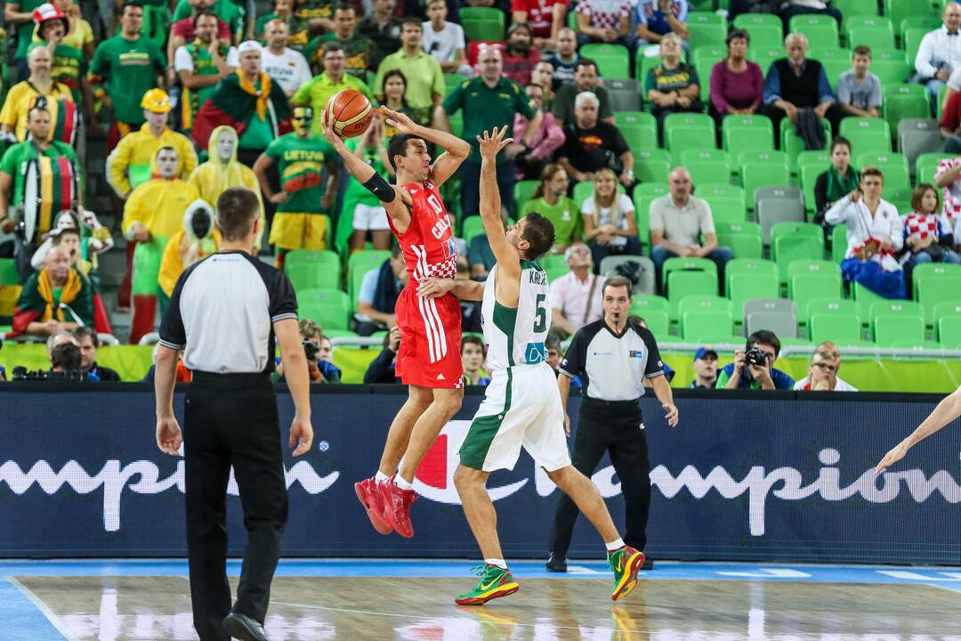 "Eurobasket": Lietuva - Kroatija