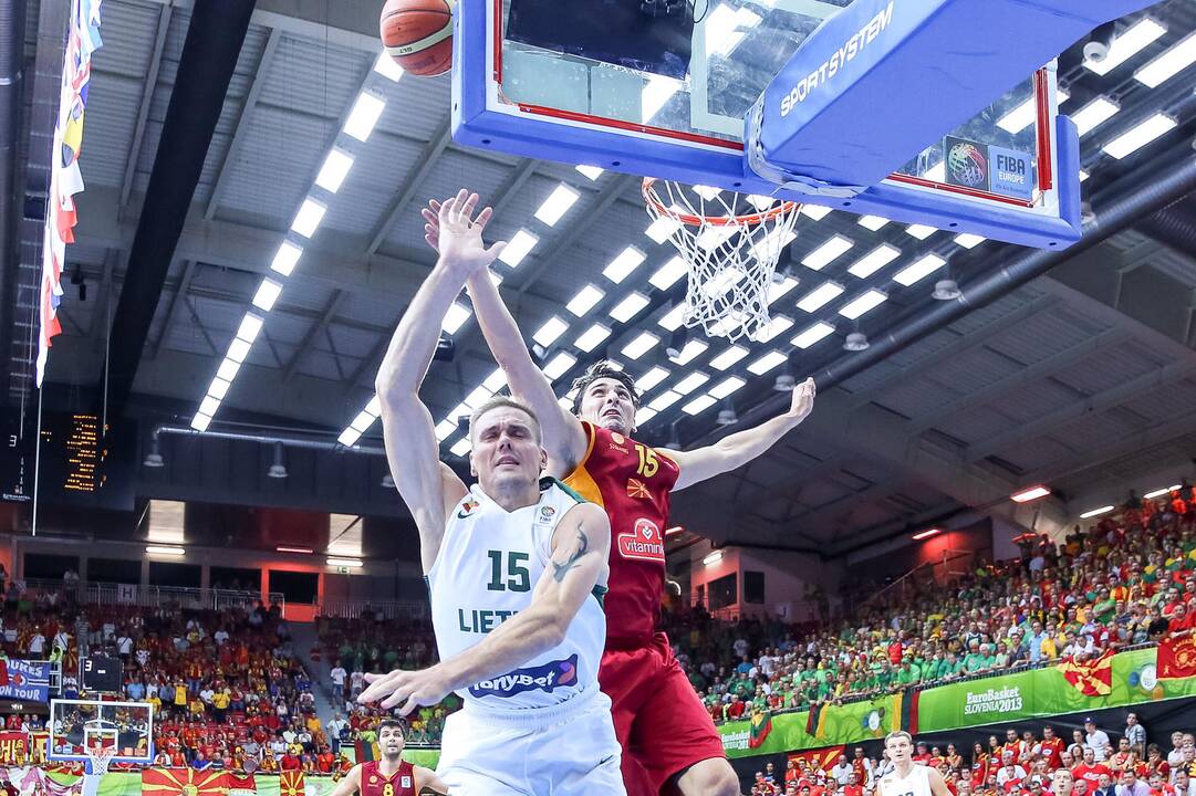 Eurobasket: Lietuva - Makedonija