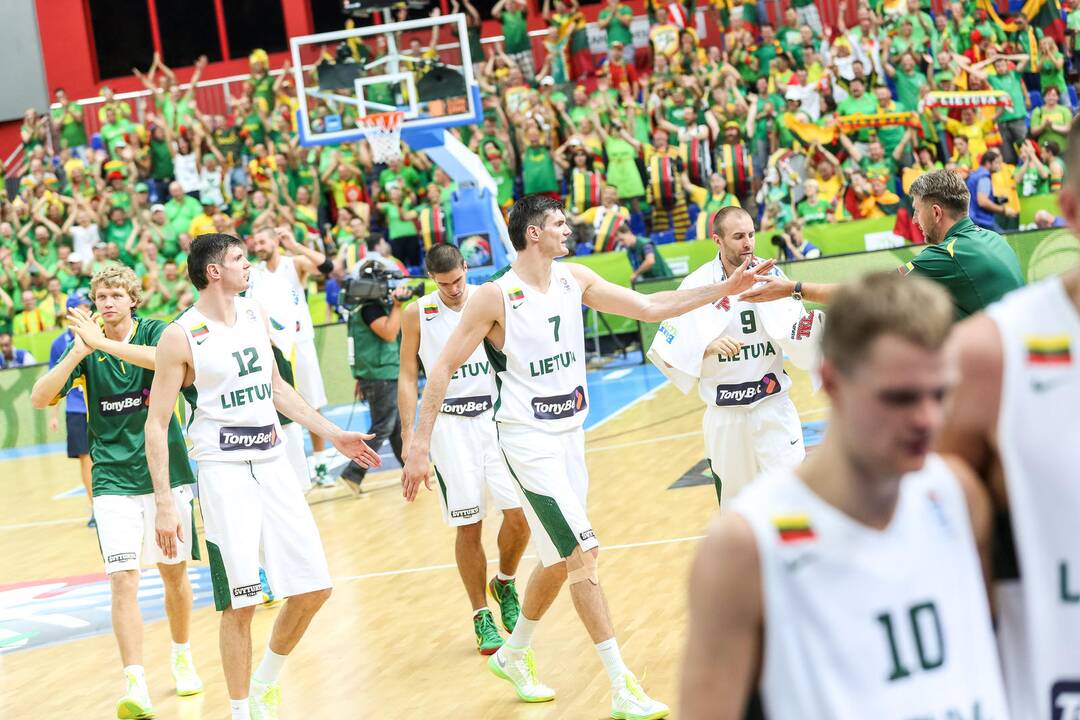 Eurobasket: Lietuva - Makedonija