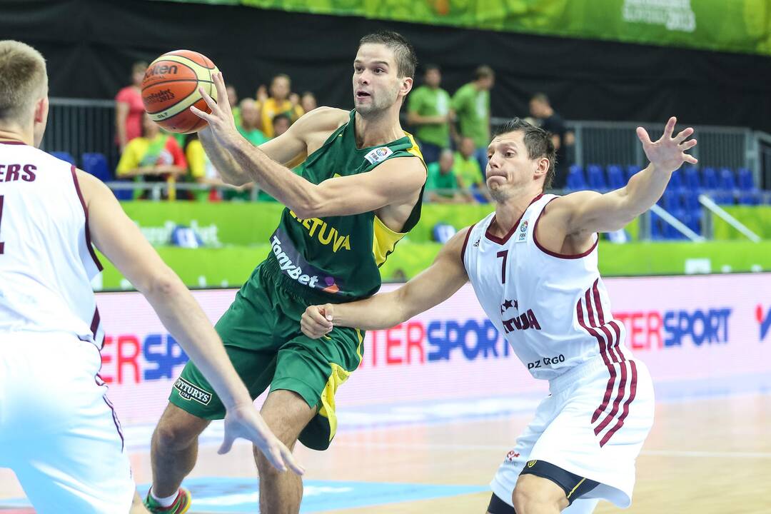 Eurobasket: Lietuva - Latvija