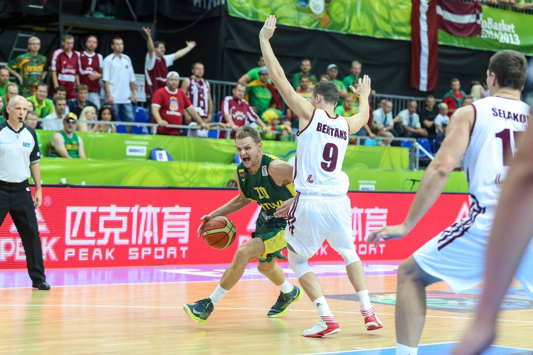 Eurobasket: Lietuva - Latvija