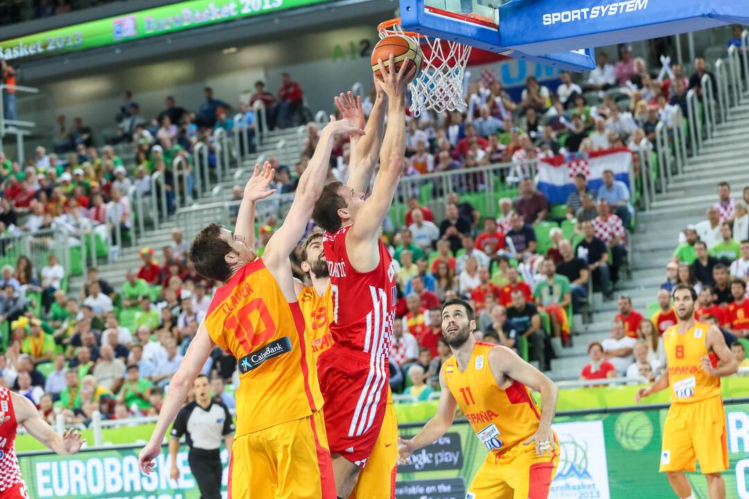 "Eurobasket": Ispanija - Kroatija