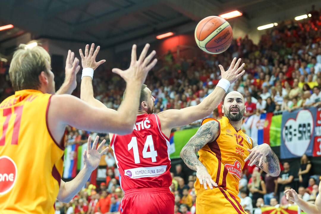 Eurobasket: Makedonija - Serbija