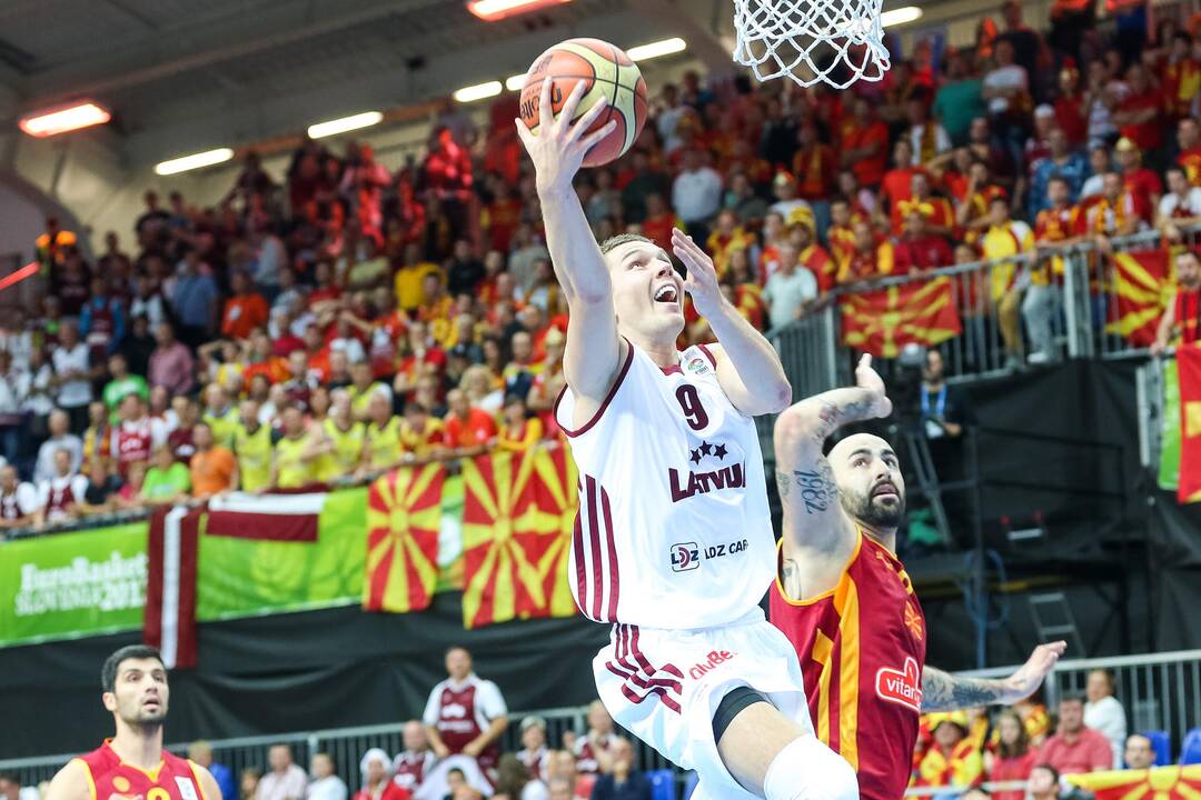 Eurobasket: Latvija - Makedonija