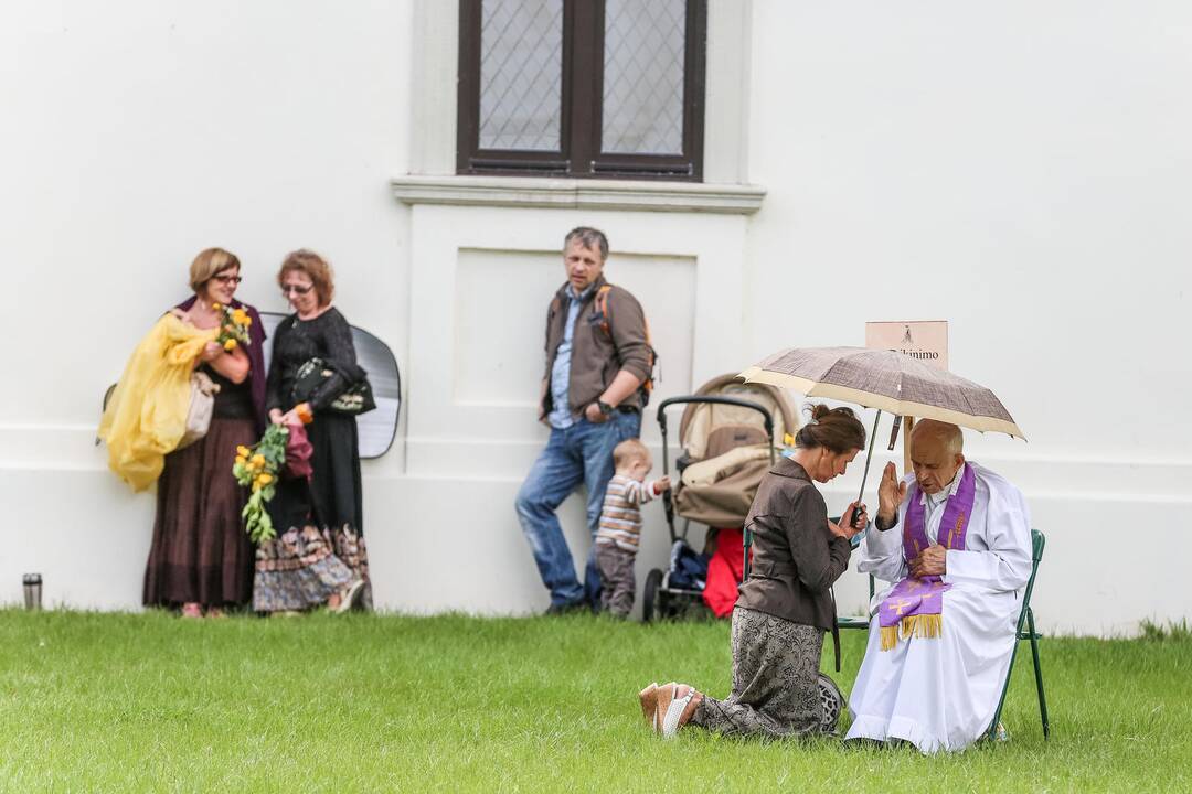 Žolinių šv. mišios Pažaislio vienuolyne