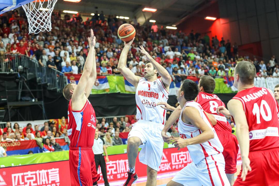 Eurobasket: Serbija - Montenegro