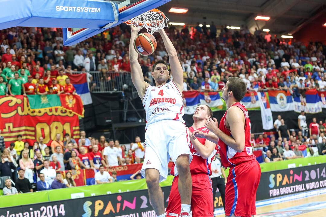 Eurobasket: Serbija - Montenegro