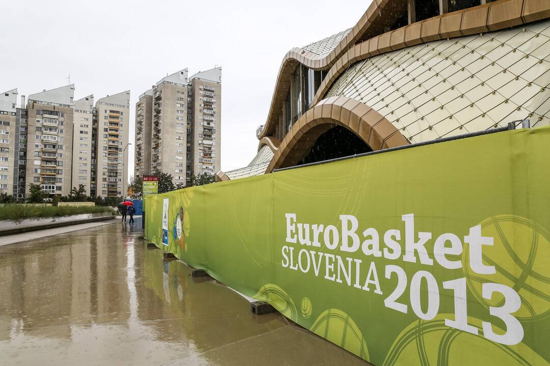 "Eurobasket" persikelia į "Stožicės" areną Liublijanoje